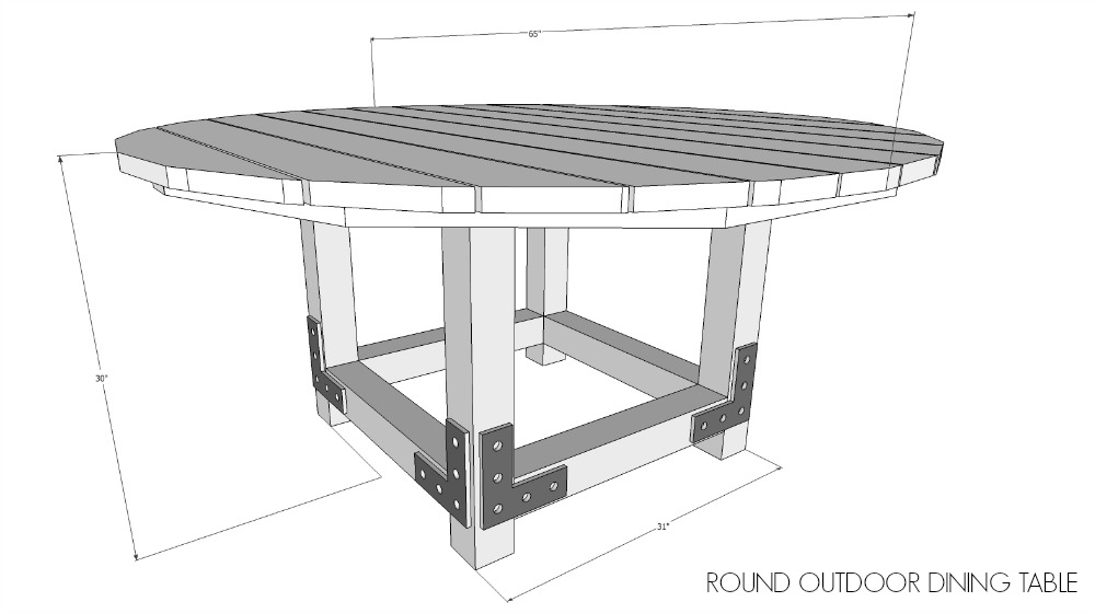 Outdoor Dining Table DIY Done Right