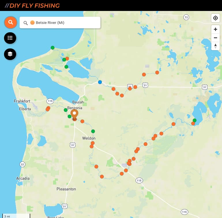 DIY Guide to Fly Fishing the Betsie River in Michigan DIY Fly Fishing