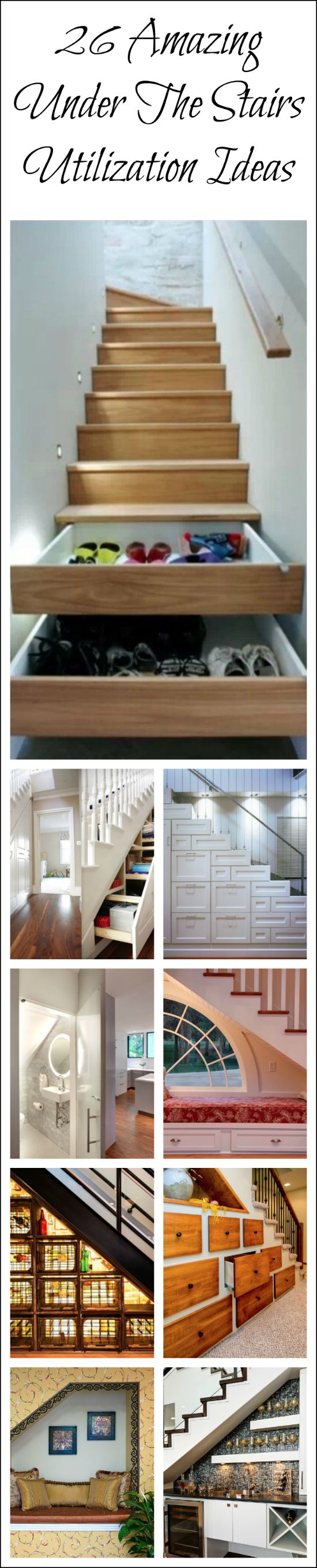 26 Incredible Under The Stairs Utilization Ideas DoItYourself Fun Ideas