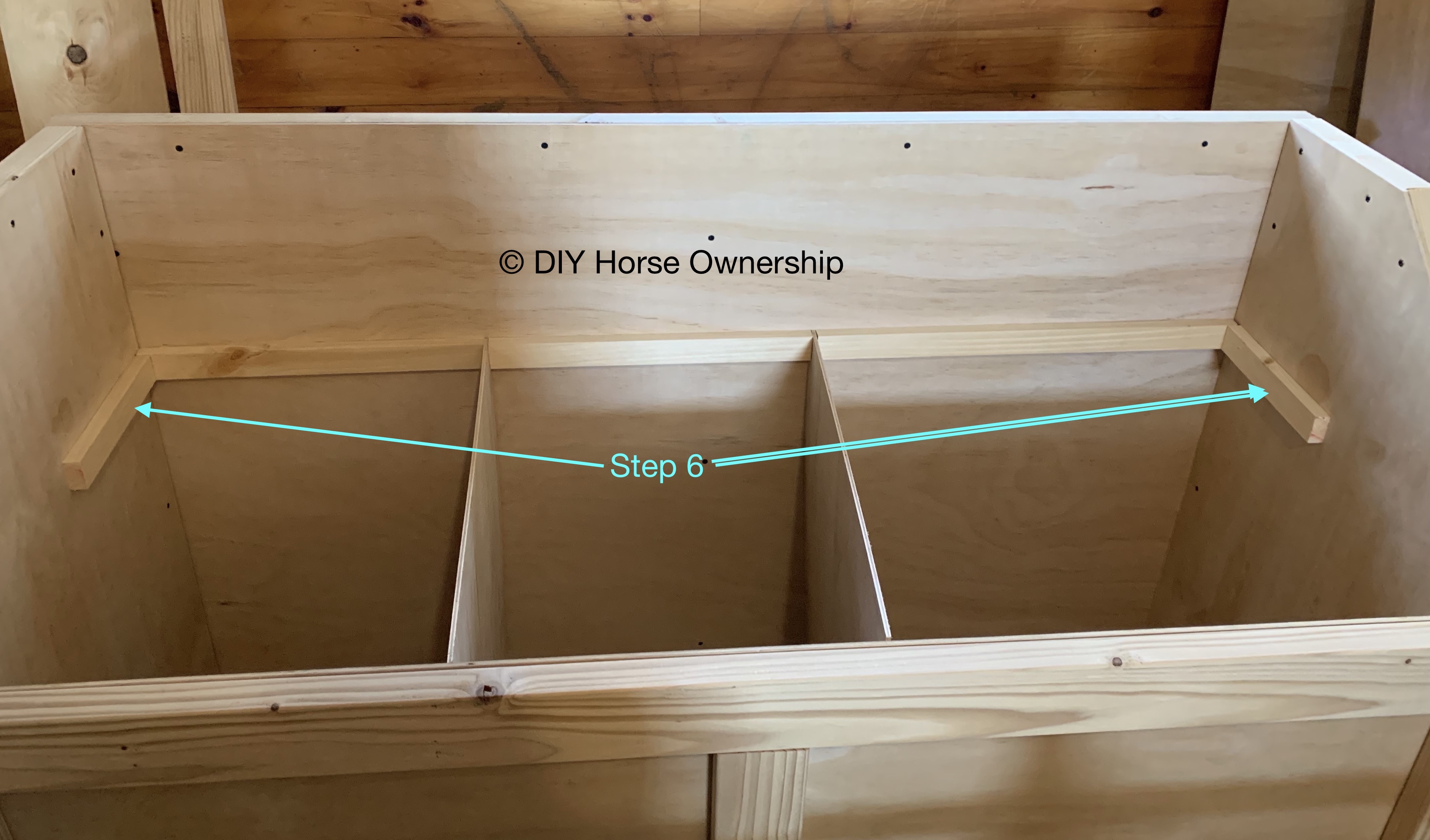 DIY Feed Bin A StepbyStep Guide to Making Your Own Wooden Horse Feed