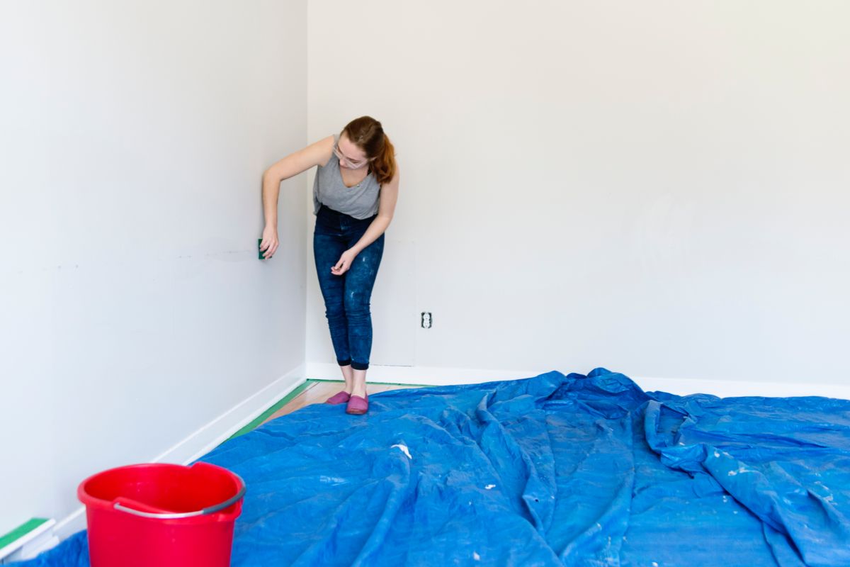 How To Wash Walls With Vinegar Before Painting DIY House Building
