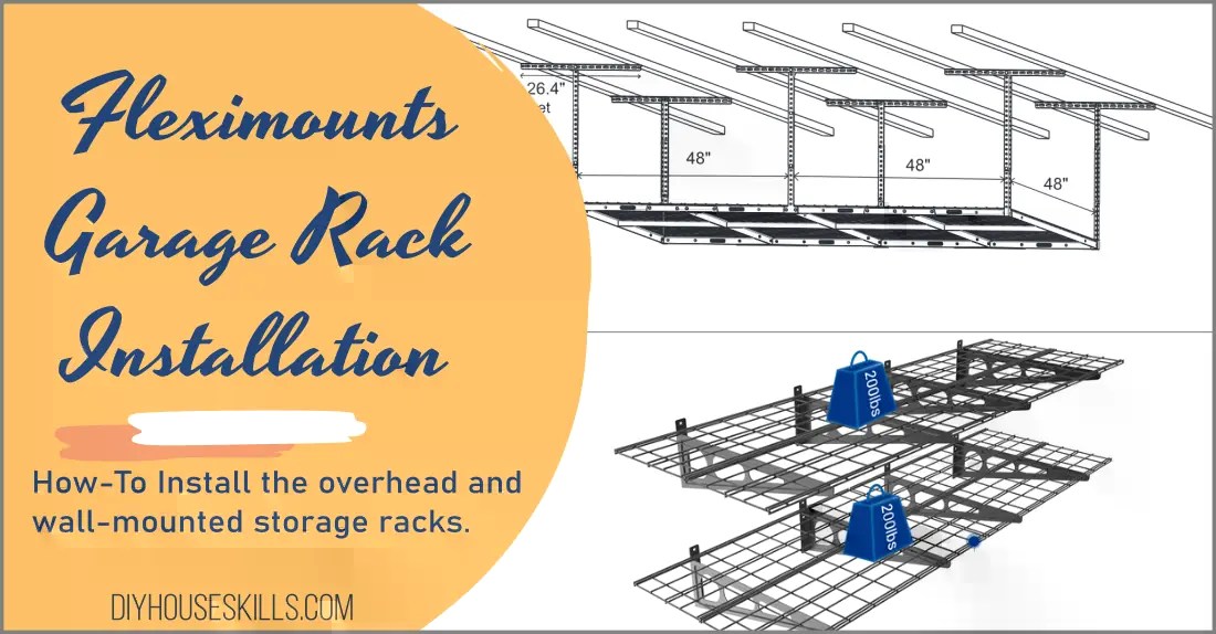 Fleximounts Overhead Garage Storage Installation HowTo DIYHouseSkills