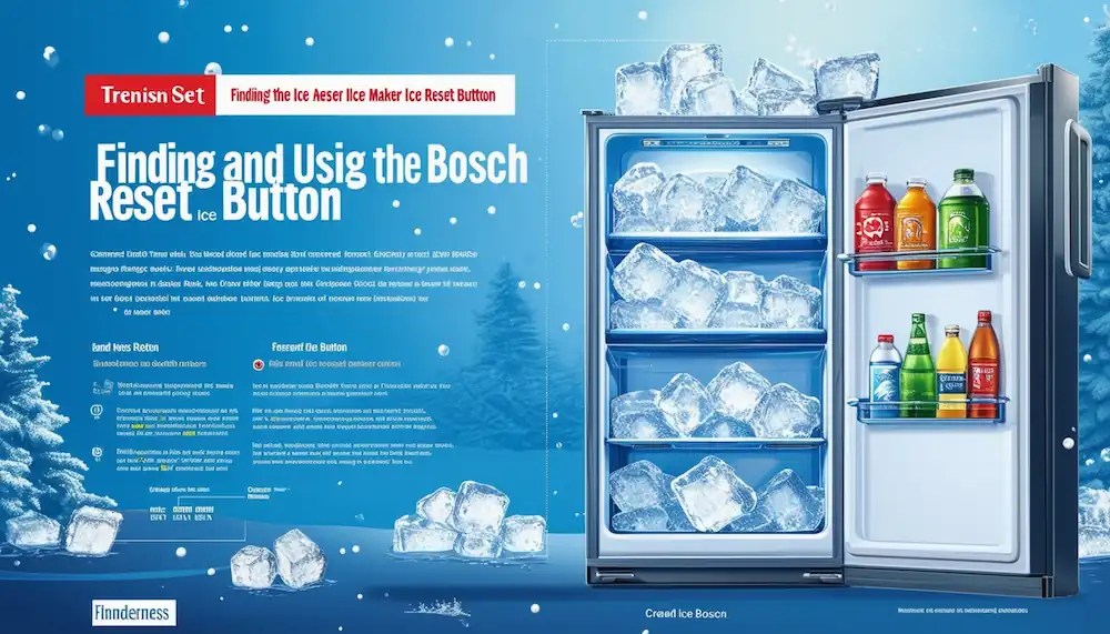 DIY Secrets Finding and Using the Bosch Ice Maker Reset Button