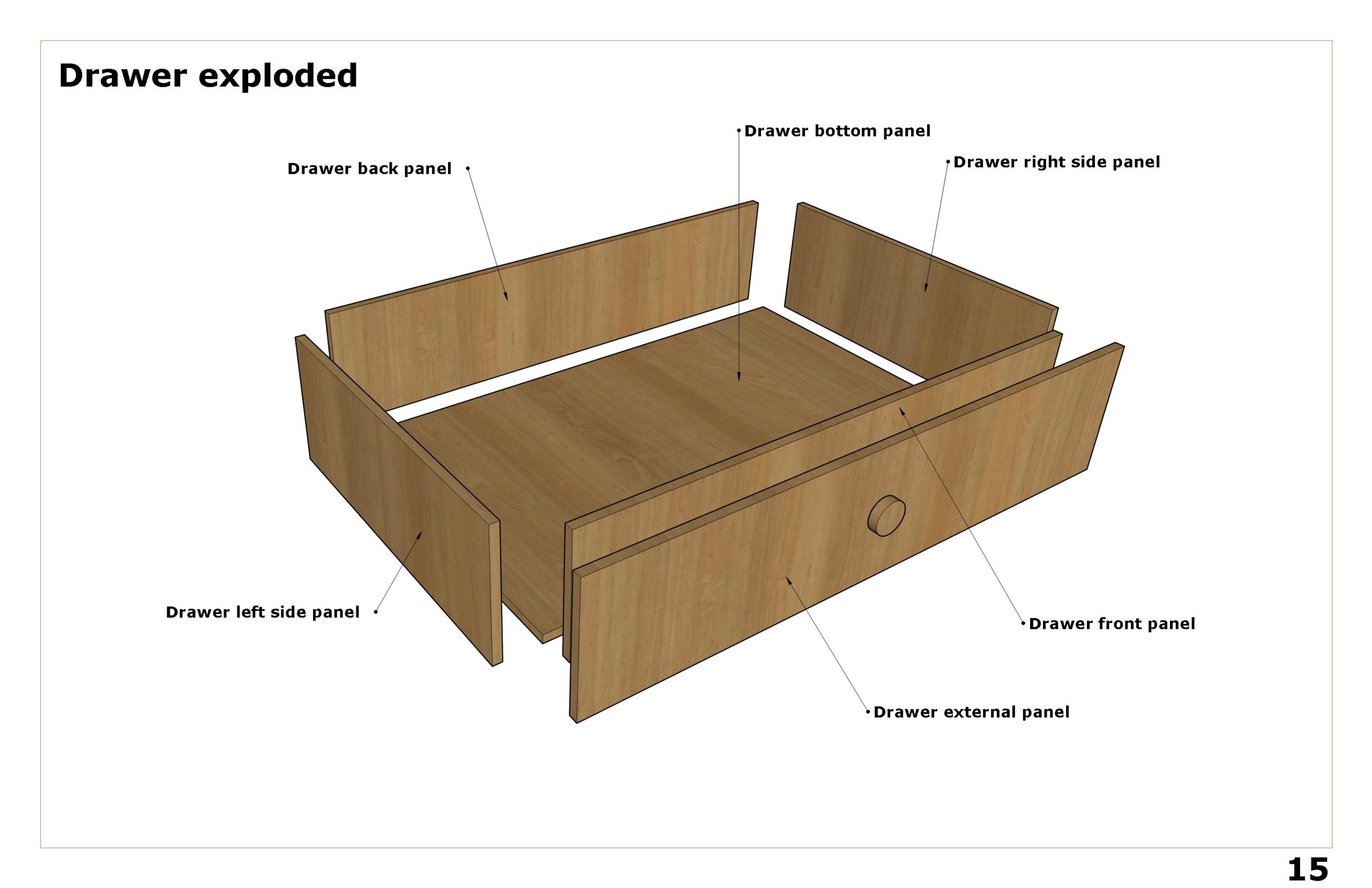 Stool & Glass Lid Humidor Woodworking Plan, Wood