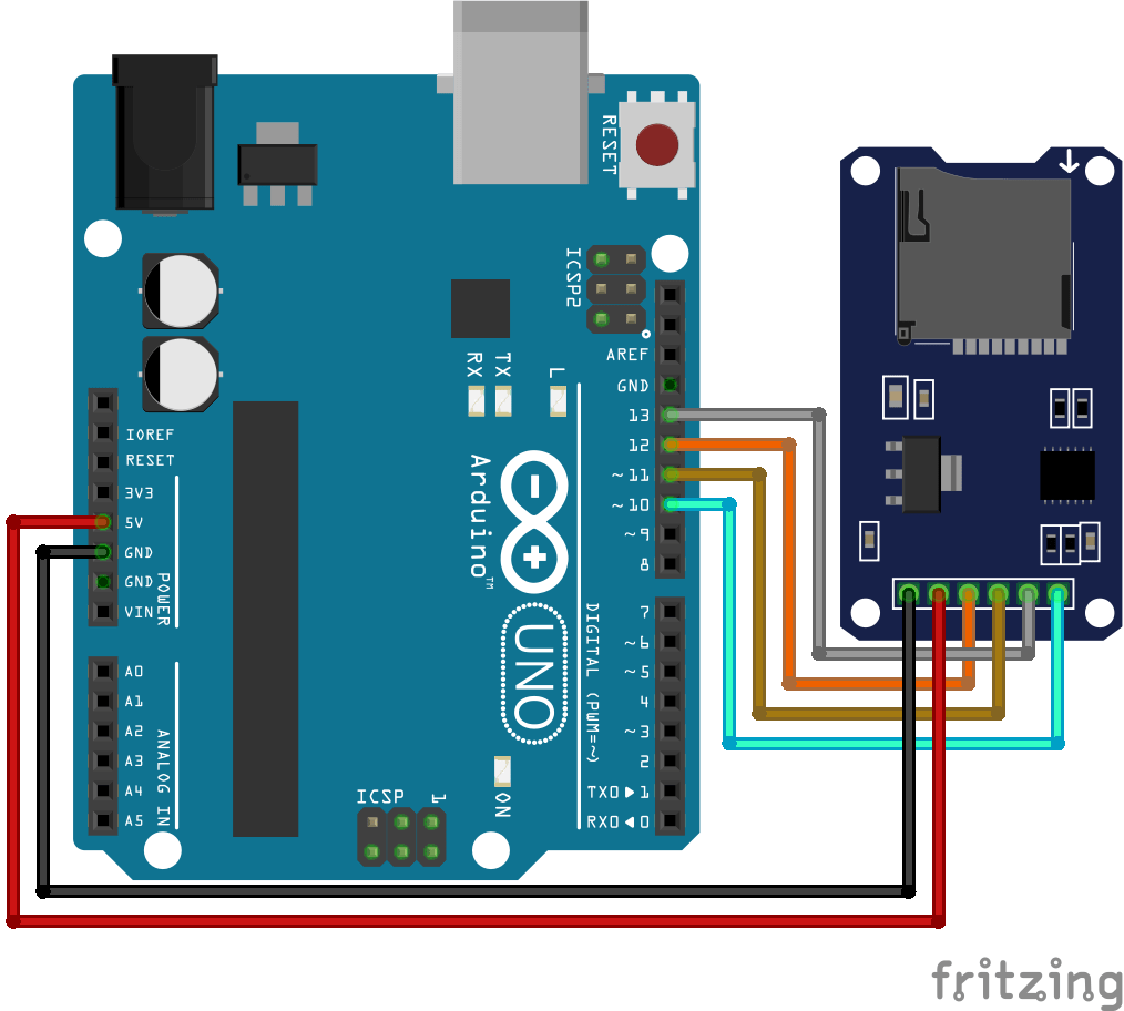 Arduino nano pinout sd card atilatechno