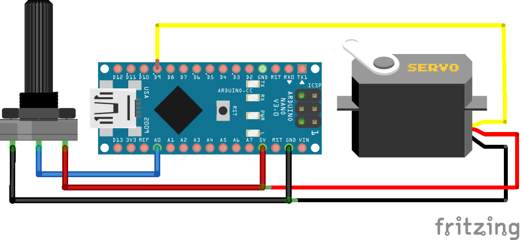 How To Control Ac Servo Motor With Arduino » Wiring Work