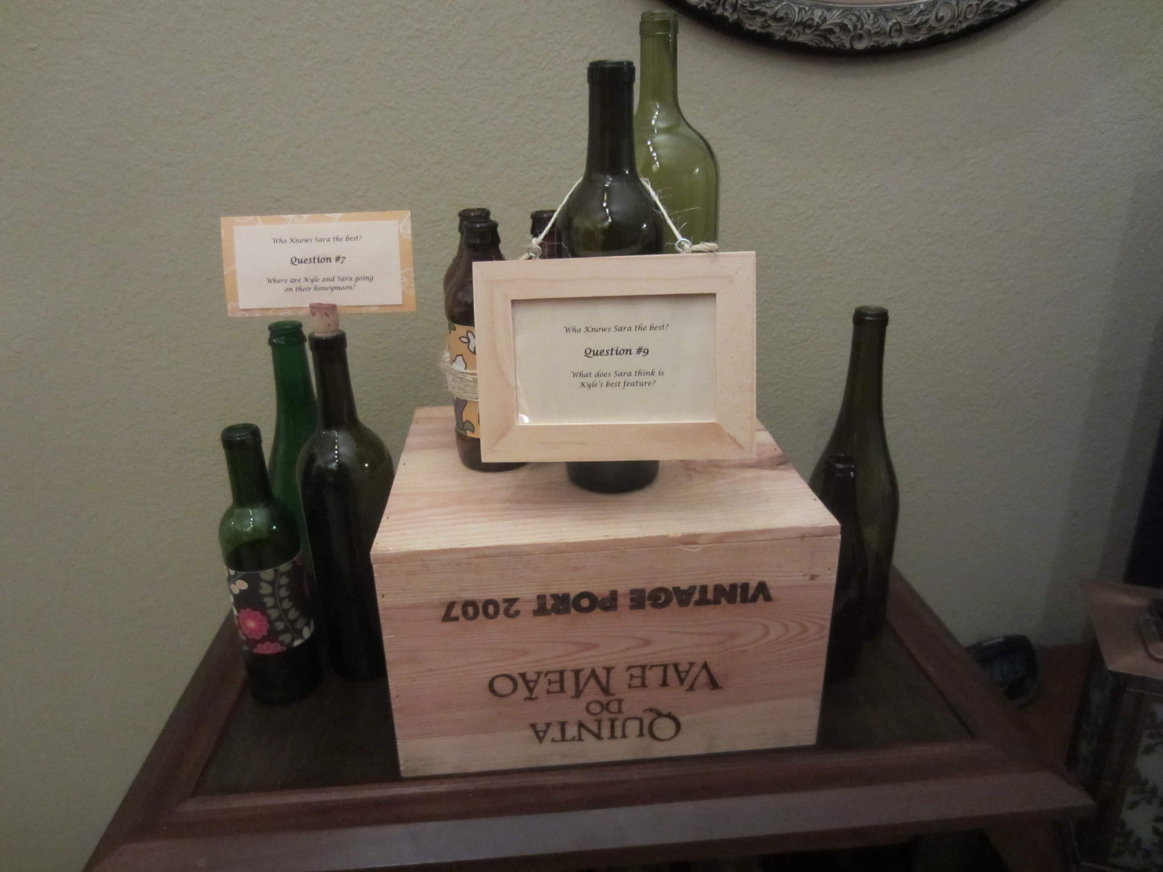 Wine Bottle Frames DIY Inspired