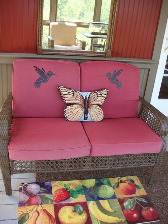 Simply Spray Fabric Paint DIY Inspired