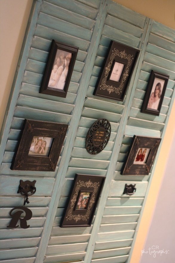 Repurposed Shutters DIY Inspired