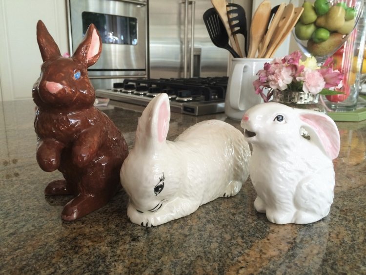 Upcycled Thrift Store Easter Bunny Décor DIY Inspired