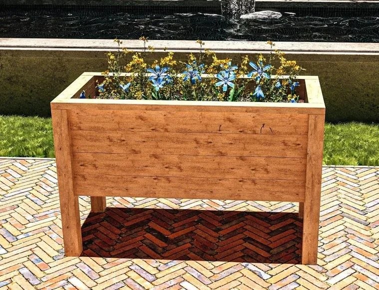 How To Build a Raised Planter Box