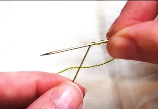 How To Tie A Quilters Knot