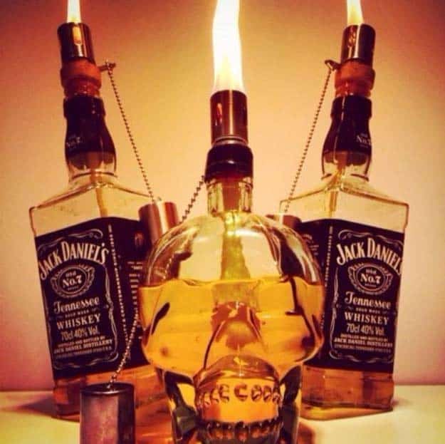 Top 32+ Images what to do with empty jack daniels bottles Excellent