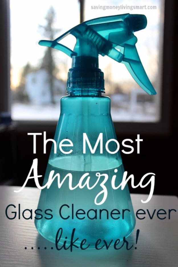 Homemade shower glass cleaner recipe