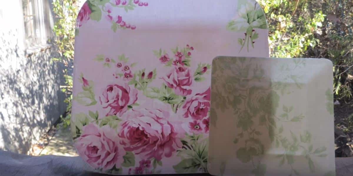 I Can't Believe You Can Wash These Decoupaged Dishes in the Dishwasher!