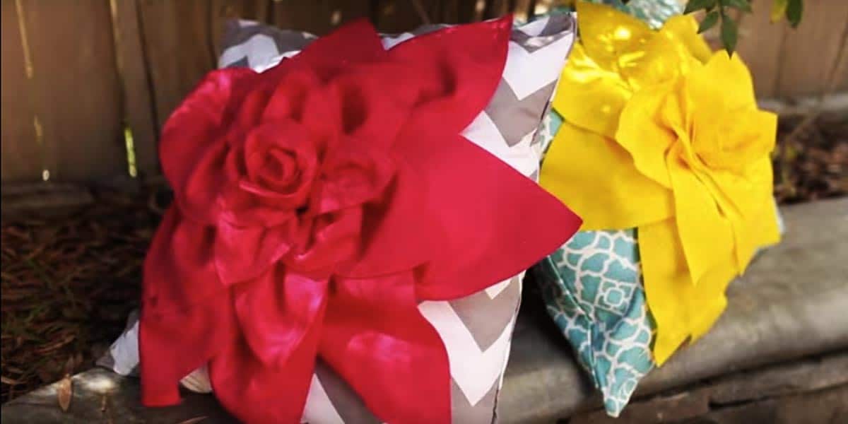 DIY Flower Pillows Are So Incredibly Stunning & Easy to Make!