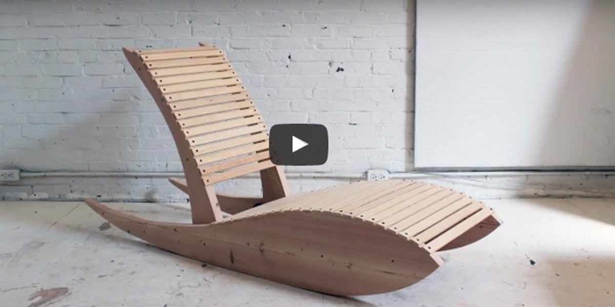 DIY Homemade Modern Rocker for the Urban Look You Want to Achieve!