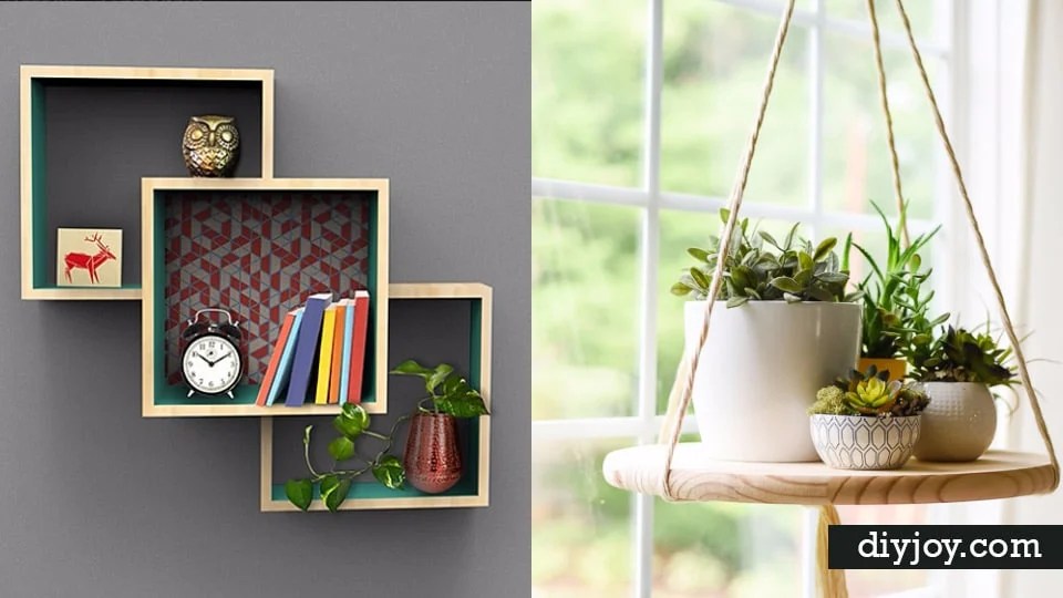37 Brilliantly Creative DIY Shelving Ideas