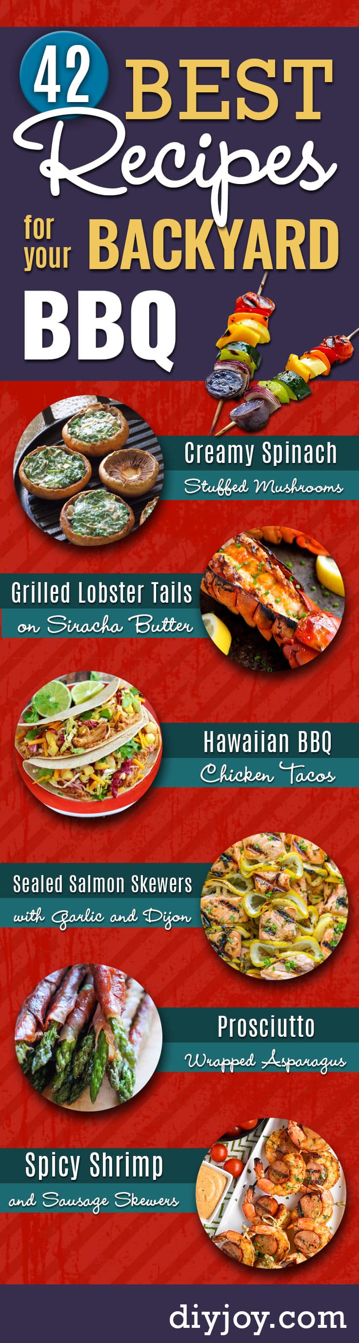 42 Best Recipes for Your Backyard BBQ