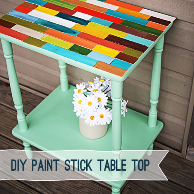 31 DIY Paint Stick Projects