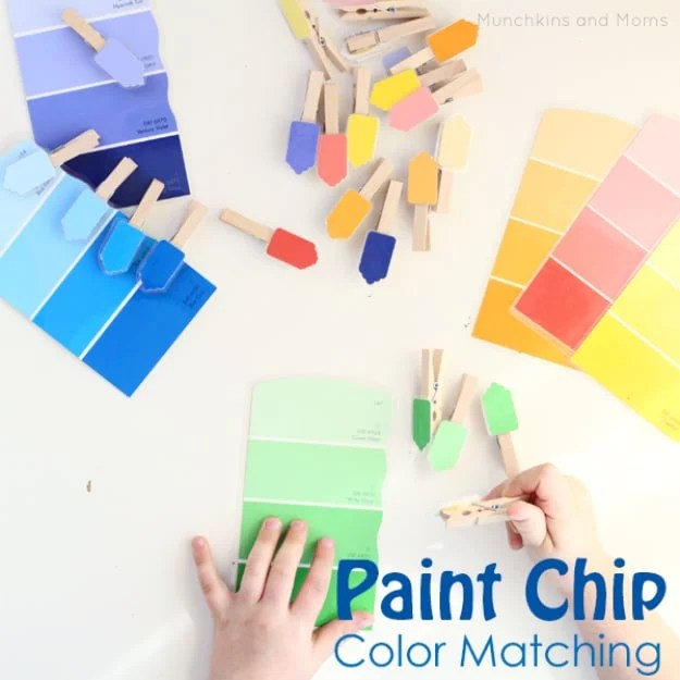 31 Super Creative DIY Paint Chip Projects
