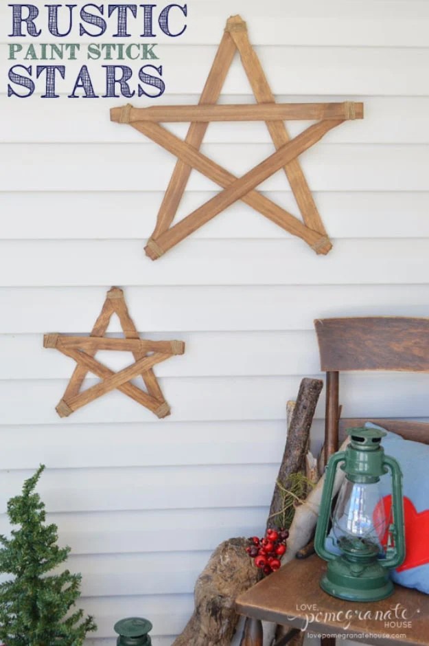 31 DIY Paint Stick Projects