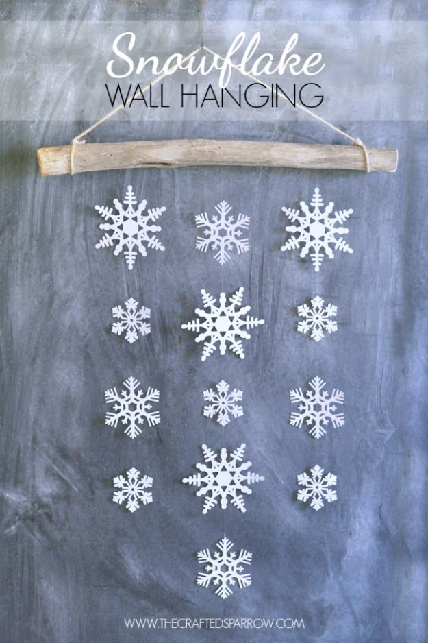 31 Creative DIY Projects With Snowflakes