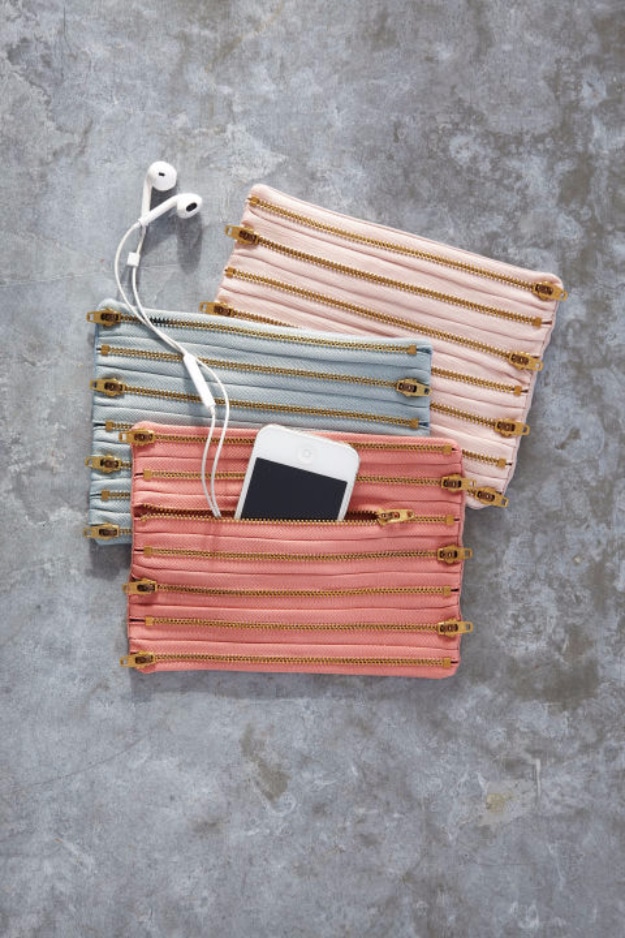 33 Cool DIY Projects You Can Make With A Zipper