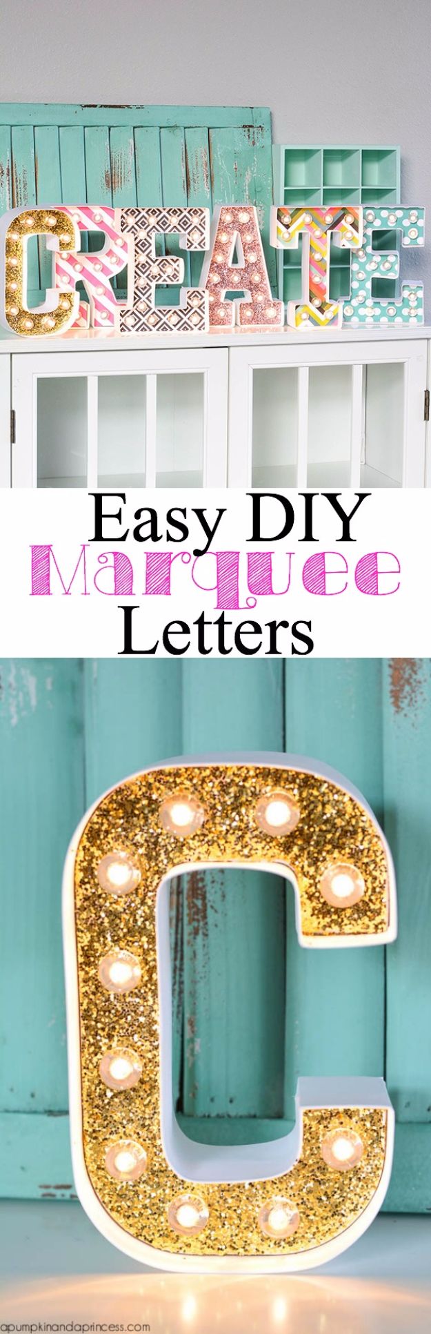 50 DIY Signs and Letter Crafts for Wall Decor