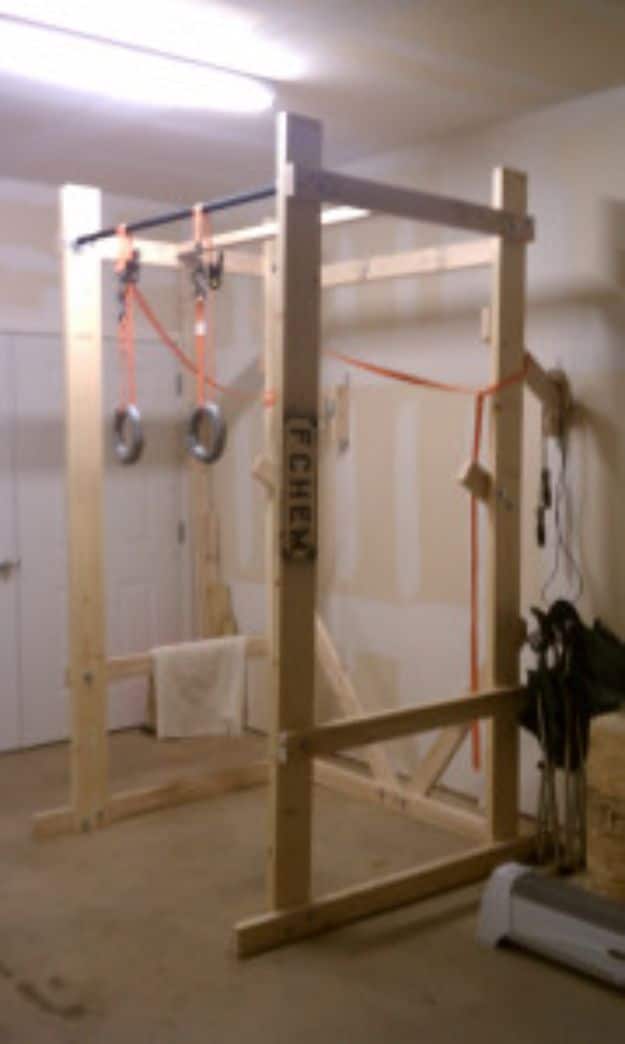 30 Cool DIY Exercise Equipment Projects You Can Make For Your Home Gym