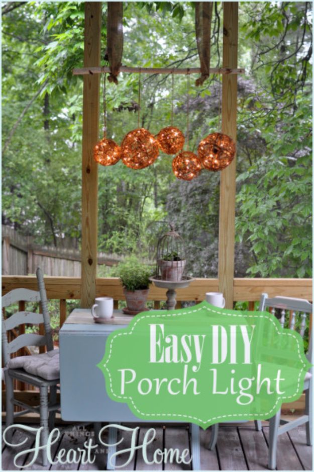 41 DIY Outdoor Lighting Ideas