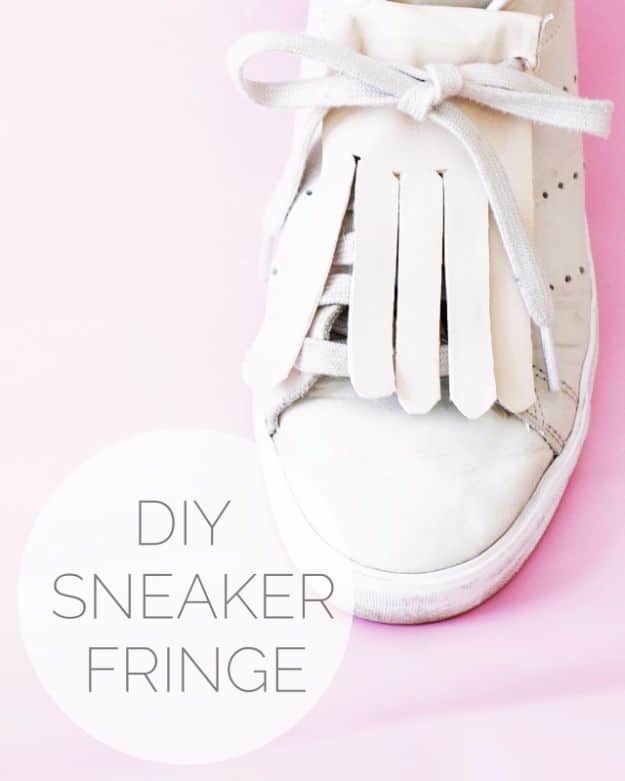 33 DIY Ideas for Upgrading Your Tennis Shoes DIY Joy