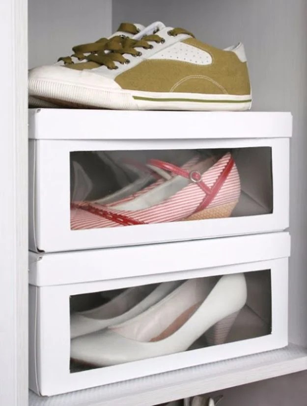 43 Creative DIY Ideas With Old Shoe Boxes