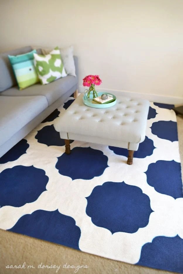 40 DIY Rugs For Your Living Room, Bedroom, Kitchen and Bath