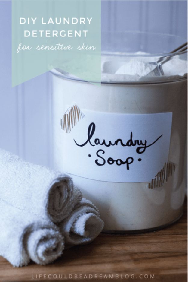 34 DIY Laundry Detergent Recipes