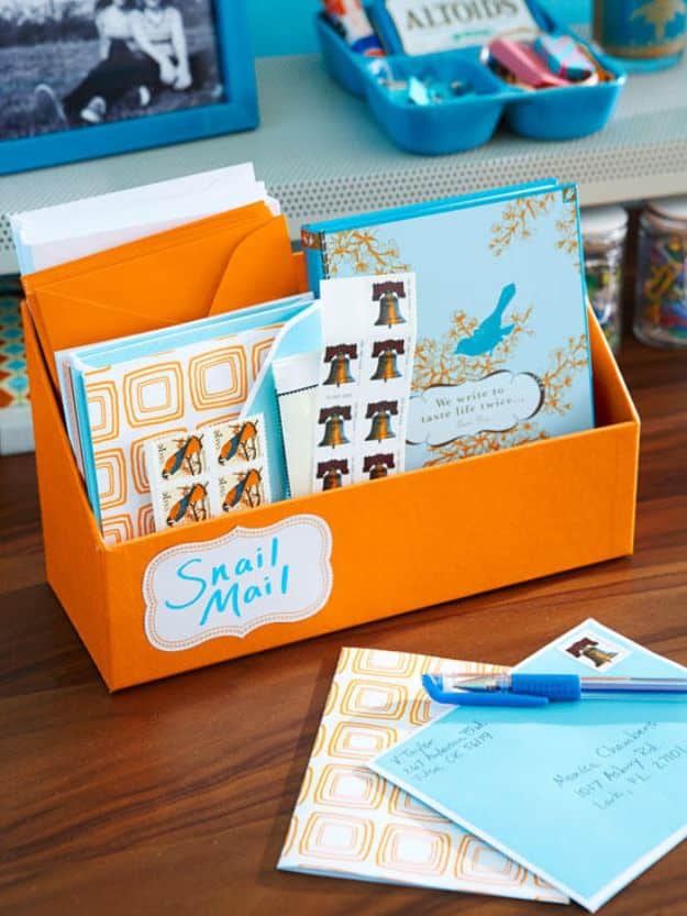 34 DIY Mail Organizers