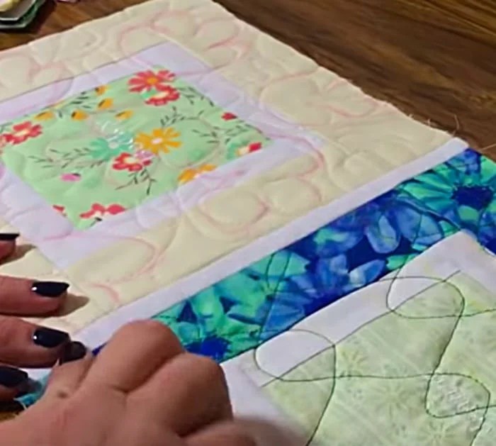 Joining Quilt As You Go Blocks