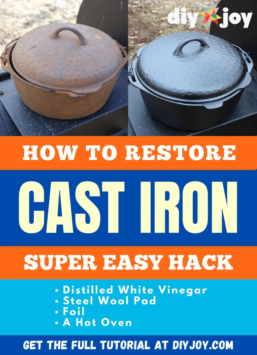 How to Restore Cast Iron