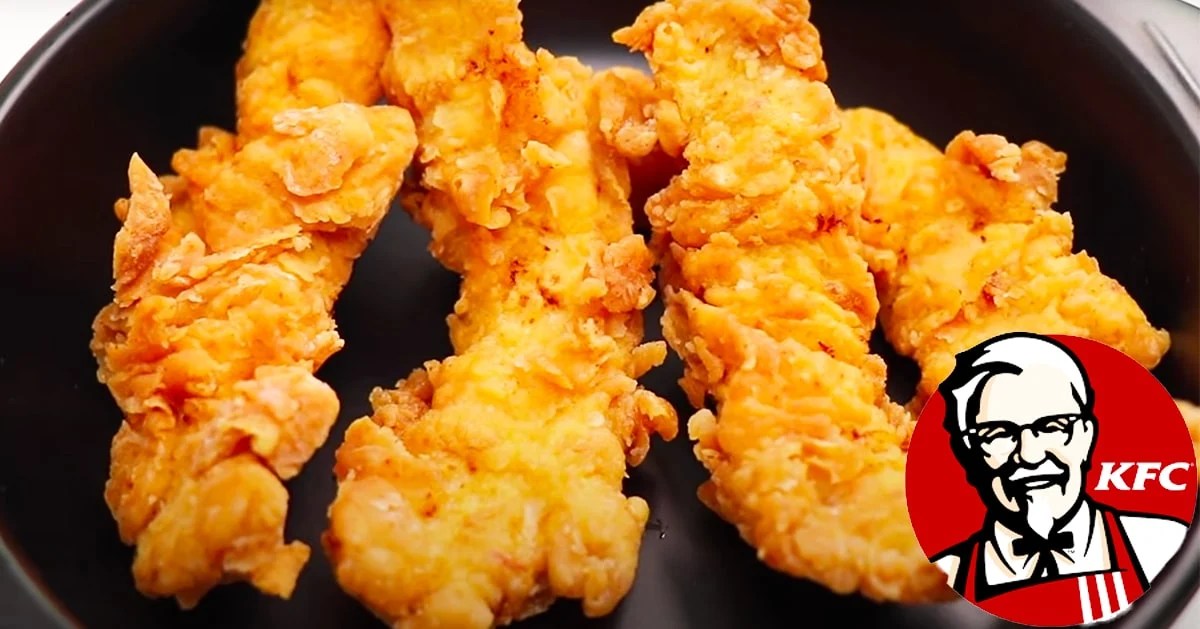 Copycat KFC Style Crispy Chicken Strips Recipe