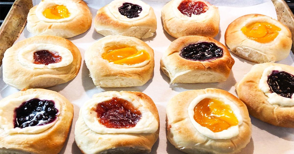 How To Make Kolaches Using Frozen Rolls
