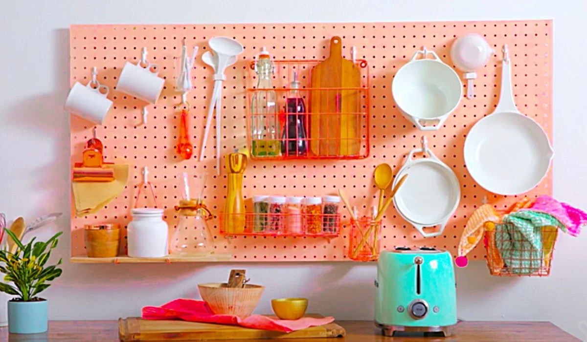 92 Charming diy pegboard kitchen wall Not To Be Missed