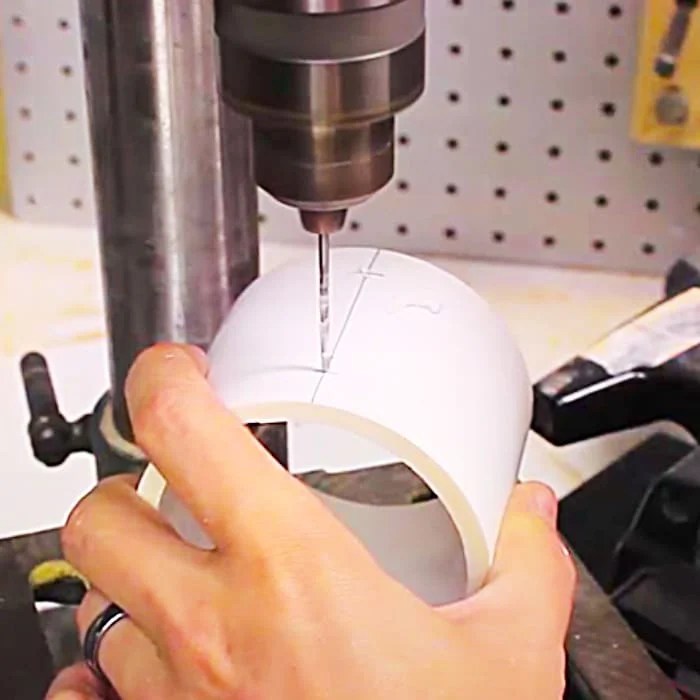 DIY PVC Pipe Storage For Paint