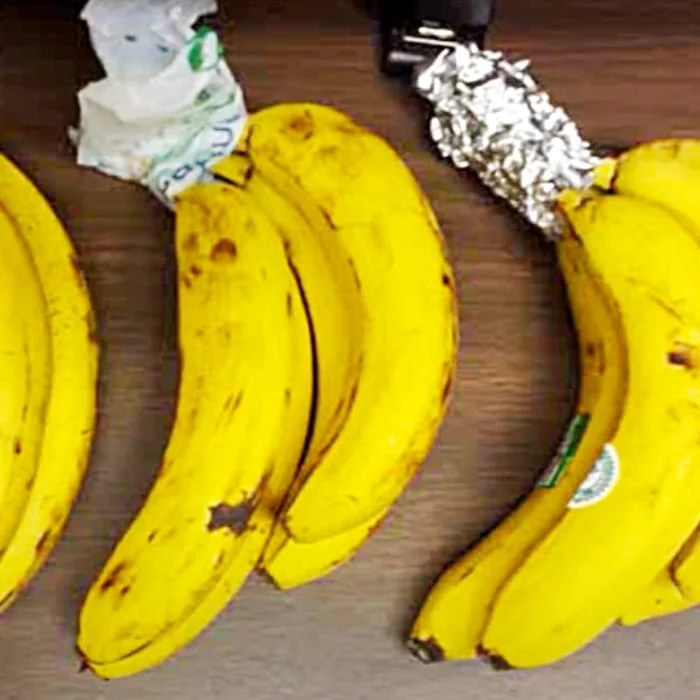 How To Keep Bananas Fresh With Foil