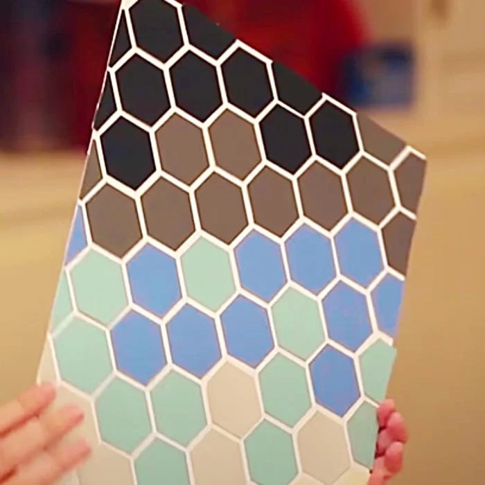 How To Make Paint Chip Wall Art
