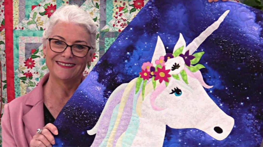 Unicorn Applique Quilt Tutorial