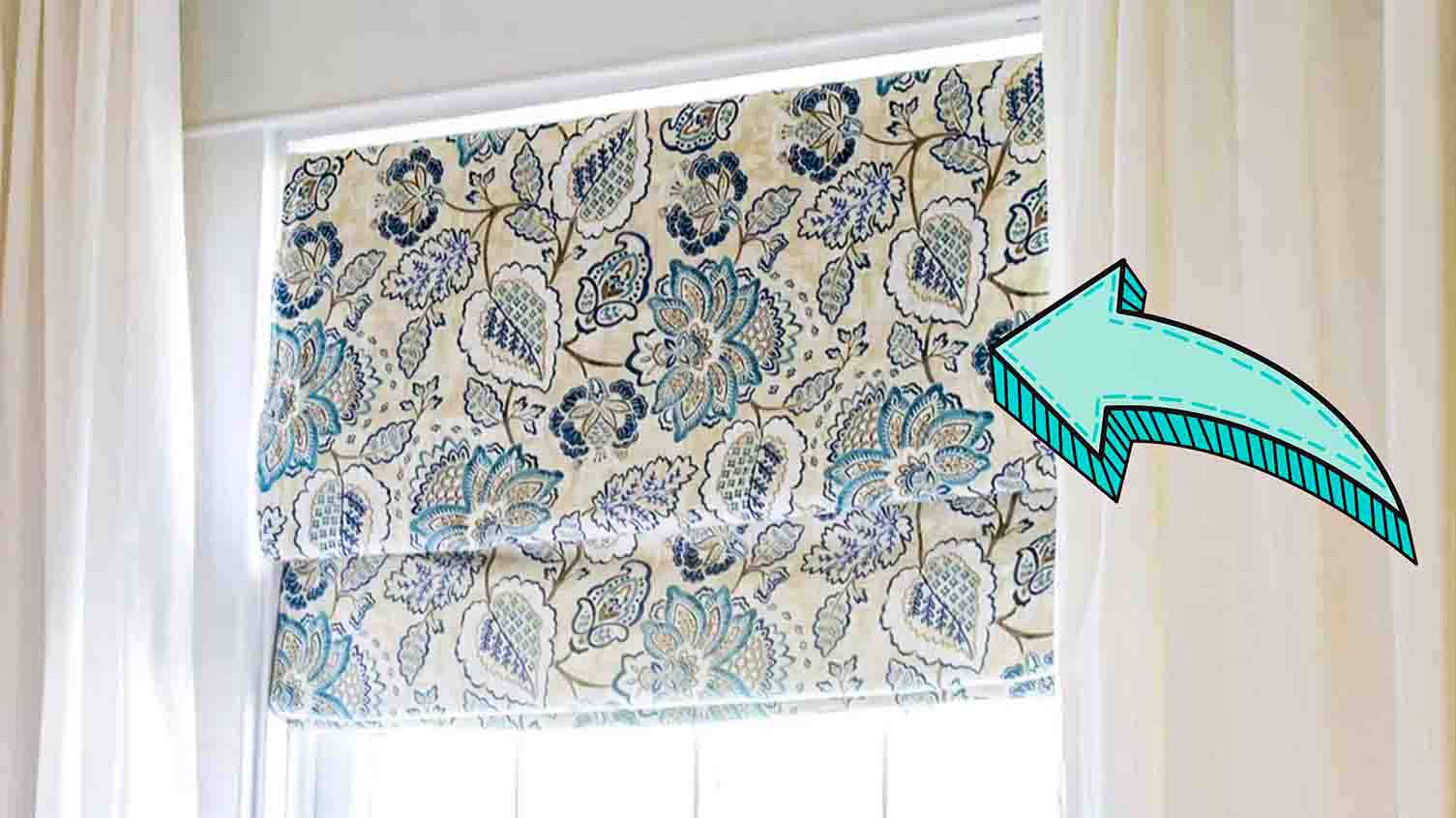 Easy DIY Roman Shades Tutorial