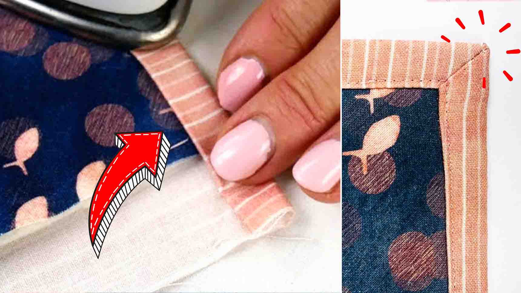 How To Bind Quilts With Backing Fabric