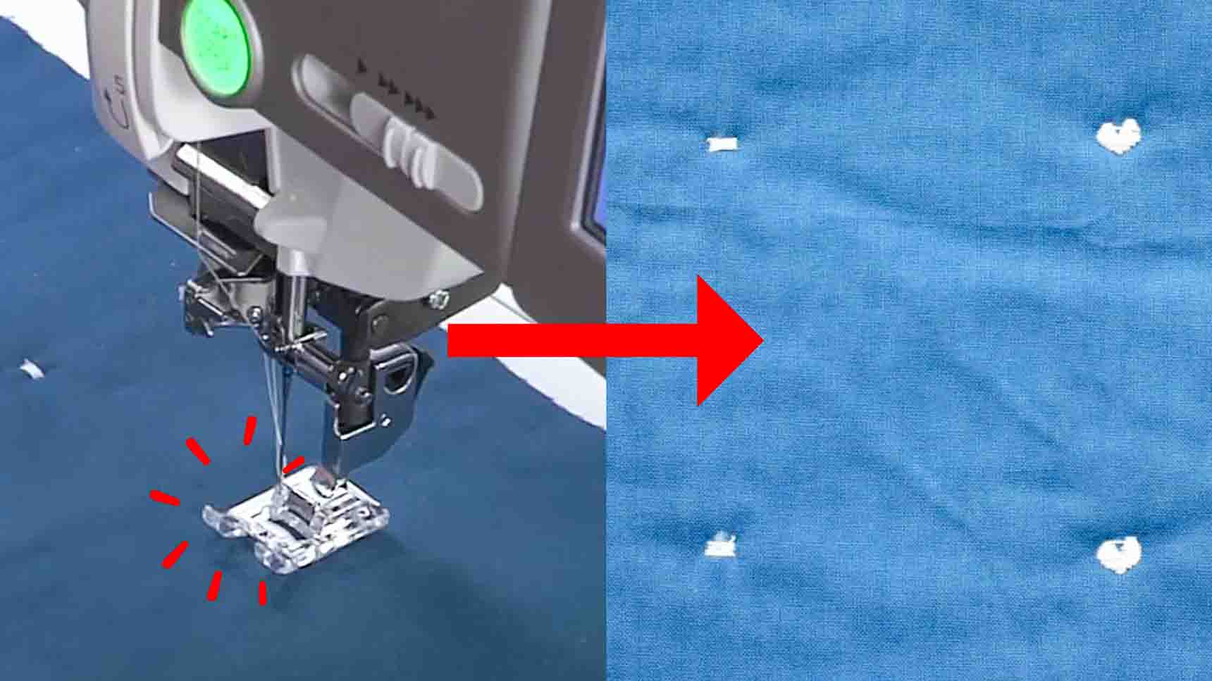 How To "Machine Tack" A Quilt Instead Of Quilting