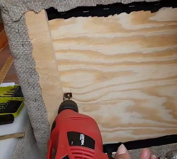 Easy DIY Tufted Storage Bench Tutorial