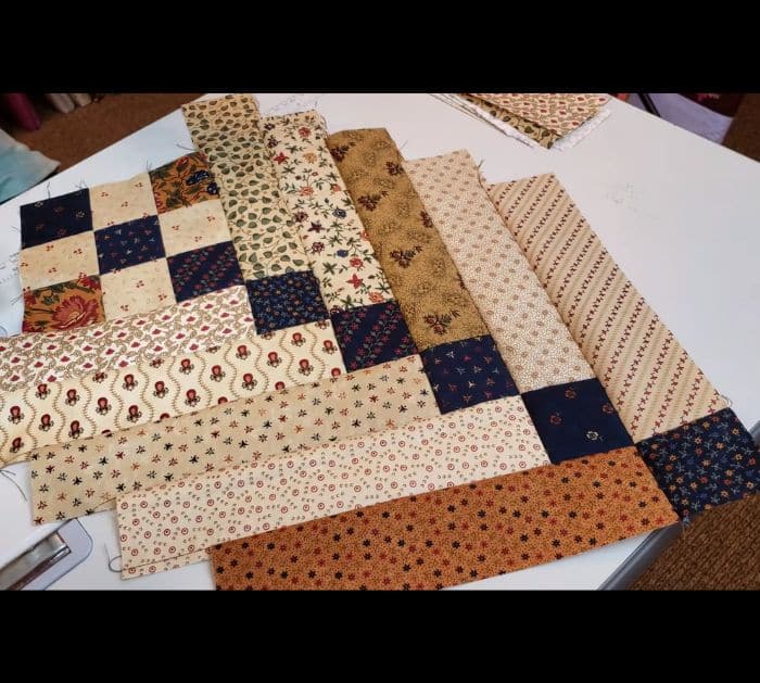 Jelly Roll Friendship Braid Table Runner Tutorial